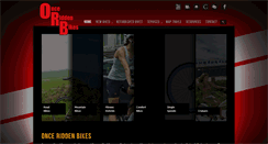 Desktop Screenshot of onceriddenbikes.com